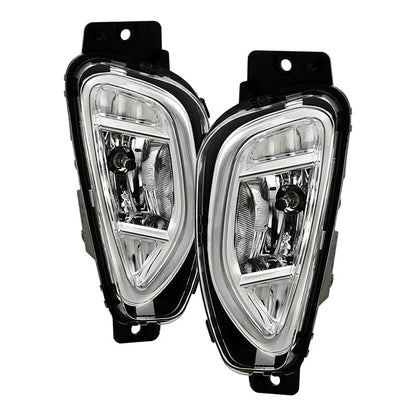 SPYDER 20-22 Ford Escape OEM Fog Lights w/ Switch - Clear (FL-FESC2020-C) 9052637