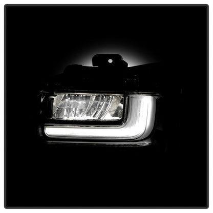 SPYDER Ford F150 24-26 OEM Style Full Led Fog Lights (W/ DRL) - Set FL-FF15024-LED-C 9055478