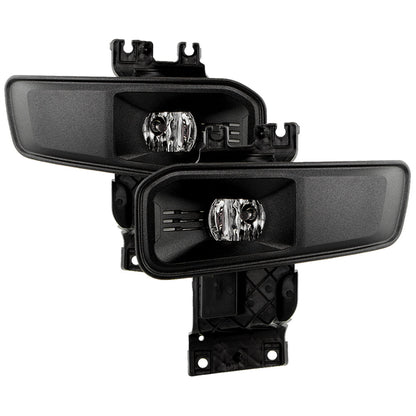 SPYDER 23-25 Ford F250/F350/F450/F550 SD OEM Halogen Fog Lights w/Switch - Clear (FL-FS2023-C) 9054099