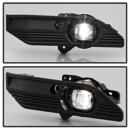 SPYDER 23-25 GMC Canyon OEM LED Fog Lights w/Switch - Clear (FL-GCAN21-LED-C) 9054150