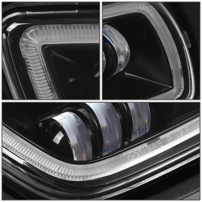 2008-2017 Freightliner Cascadia Black Fog Lights
