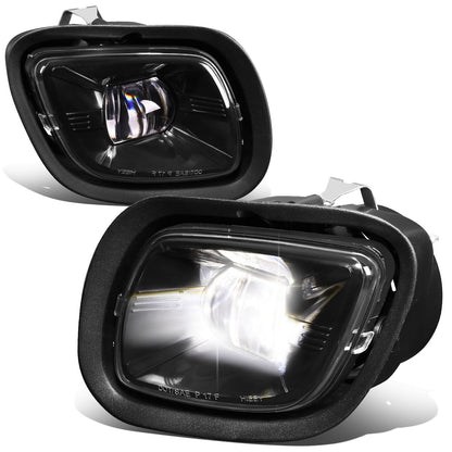 08-17 Freightliner Cascadia Projector LED Fog Lights - Black