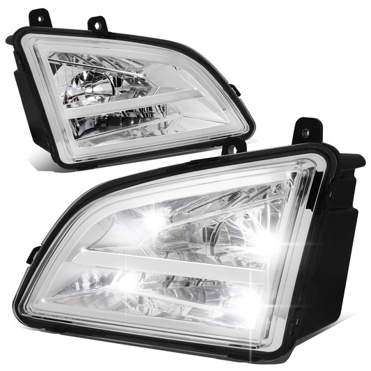 2018-2022 Volvo VNL Full LED Chrome Fog Lights