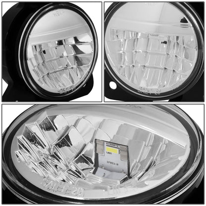 18-20 Volvo VNR Full LED Chrome Fog Lights - Reflector