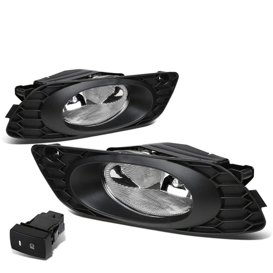2012 Honda Civic 4-Door Fog Lights w/ Switch H11 Bulb Clear