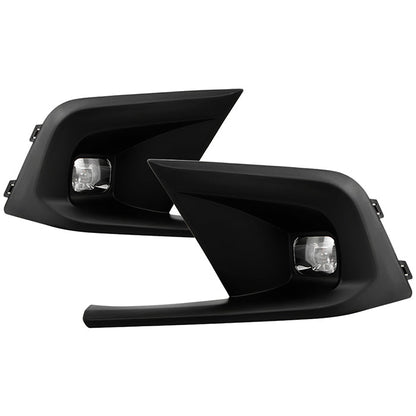 SPYDER 22-23 Honda Civic OEM Full LED Fog Lights w/ Switch - Clear 9051203