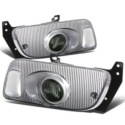92-95 Honda Civic Fog Lights w/ Switch & H3 Bulb - Smoke