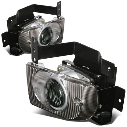 92-95 Honda Civic 4-Door Fog Lights with Switch - Smoke