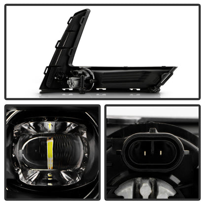 SPYDER 23-25 Honda CRV OEM Full LED Fog Lights w/ Switch (FL-HCRV2023-LED-C) 9054198