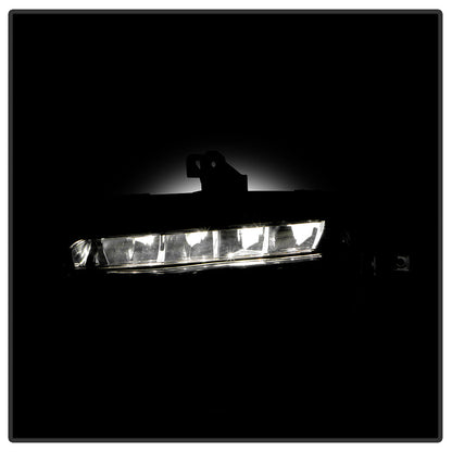 SPYDER 22-24 Jeep Grand Cherokee (2-Row) OEM LED Fog Lights w/Switch - Clear (FL-JGC22-LED-C) 9054211