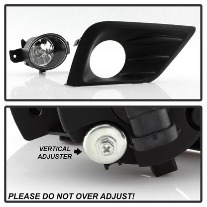 Spyder 16-17 Nissan Altima Sedan OEM Fog Lights w/Switch - Clear (FL-NA16-C) 5084958