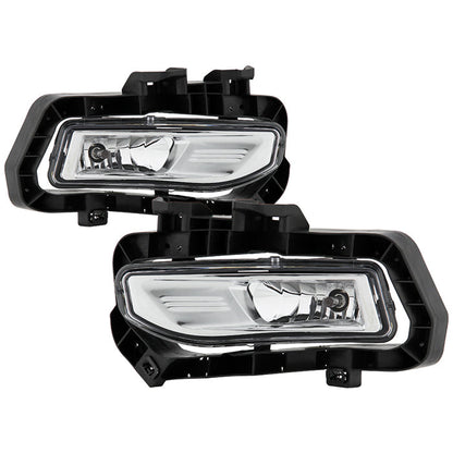 Spyder Nissan Kicks 2018-2020 OEM Style Fog Lights W/OEM Fit Switch - Bulb-H8(Included) - Clear 5087072