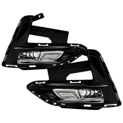 SPYDER 20-22 Nissan Sentra OEM Fog Light - Clear (FL-NS20-C) 9051302