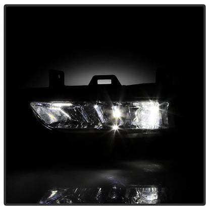 SPYDER 20-22 Nissan Titan OEM Style Fog Lights w/Switch (Bulbs Size - 5W) - Clear (FL-NT2020-LED-C) 9051333