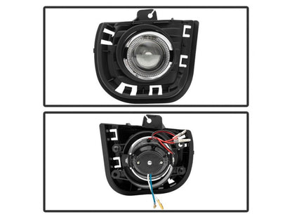 Spyder Scion TC 2014-2016 Halo Projector Fog Lights w/Switch - Clear