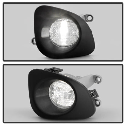 SPYDER 22-24 Toyota Corolla Cross Hyb OEM Full LED Fog Light w/ Switch - Clear (FL-TCOC22-H-LED-C) 9054273