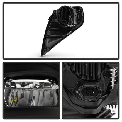 SPYDER 20-23 Toyota Highlander OEM LED Fog Lights - Left & Right (FL-THIGH20-LED-C) 9054419