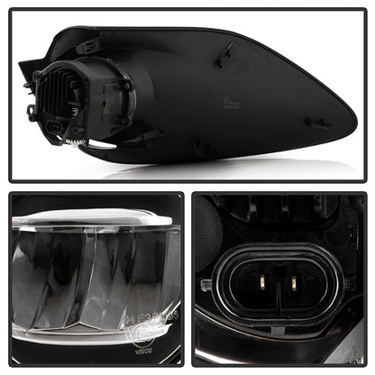 Spyder Toyota Prius C 2018 OEM Style LED Fog Lights w/OEM Fit Switch - Clear 5086358