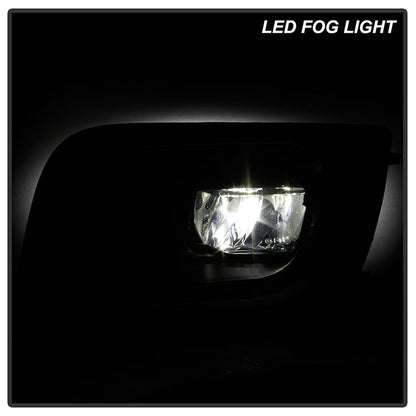 Spyder Toyota Sequoia 2018-2020 OEM Style LED Fog Lights w/OEM Fit Switch - Clear 5087140