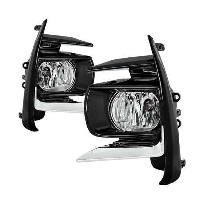 Spyder Toyota Sienna 2018-2019 OEM Fog Lights w/OEM Fit Switch - H8(Included) -  Clear 5086334