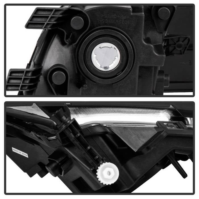 Spyder Volkswagen Jetta MK6 2015-2016 Sedan 4Dr only OEM Style Fog Lights w/Switch Clear FL-VJ2015-C 5082268