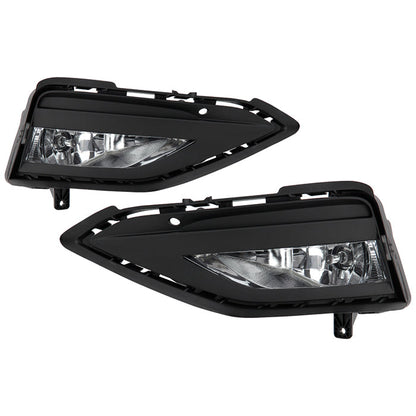 Spyder VW Jetta 19-20 OEM Style Fog Lights w/Universal Switch - Clear (FL-VJ2019-C) 5087164