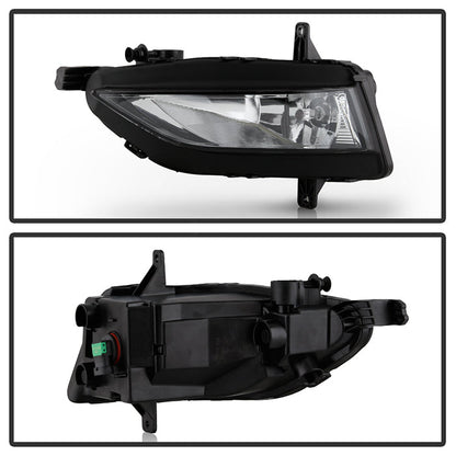 Spyder VW Jetta 19-20 OEM Style Fog Lights w/Universal Switch - Clear (FL-VJ2019-C) 5087164