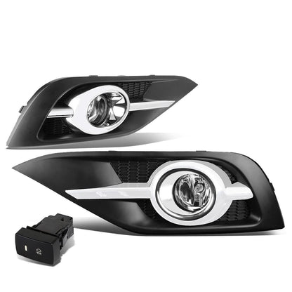 2012-2014 Honda CRV Fog Lights w/ Chrome Trim & Switch