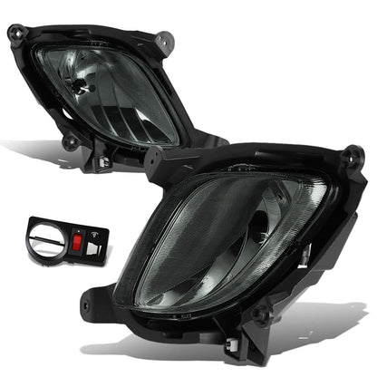 2010-2012 Hyundai Genesis Coupe Fog Lights w/Switch - Smoke
