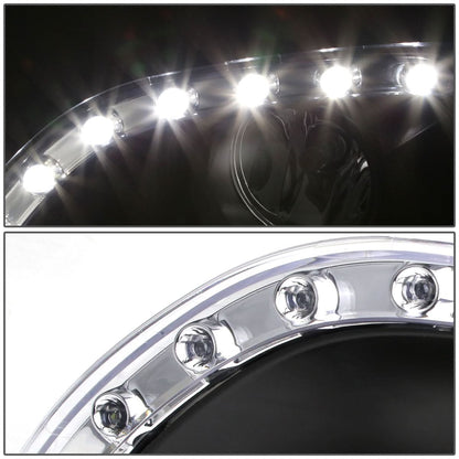 2010-2011 Toyota Camry LED DRL Fog Lights with Switch - Smoke