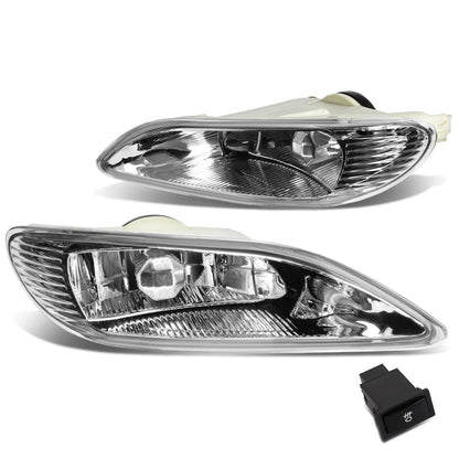 02-08 Toyota Camry Solara Corolla Fog Lights w/ Switch Clear