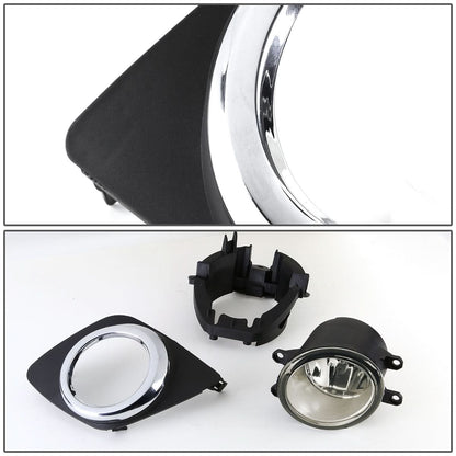 2009-2012 Toyota RAV4 Fog Lights w/ Switch & H11 Bulb - Smoke