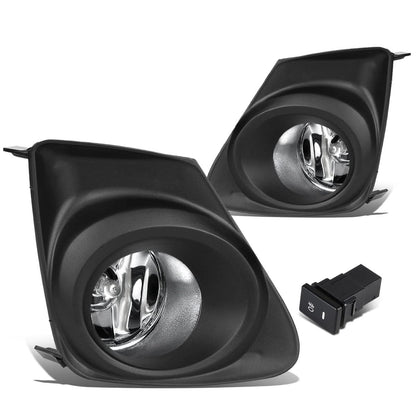 2011-2013 Toyota Corolla Fog Lights w/ Switch & H11 Bulb - Clear