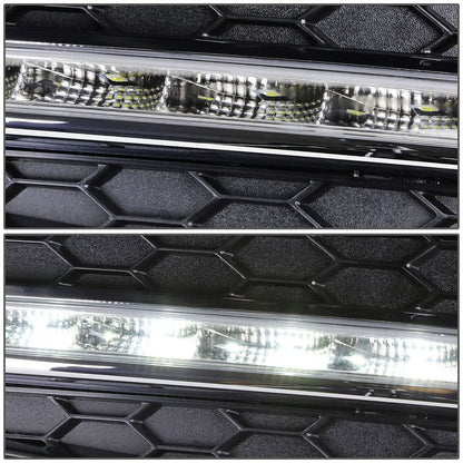2009-2014 Chevrolet Cruze LED Fog Lights with Wiring Kit - Clear