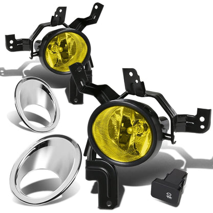 2007-2009 Honda CR-V Fog Lights with Switch & Chrome Bezel