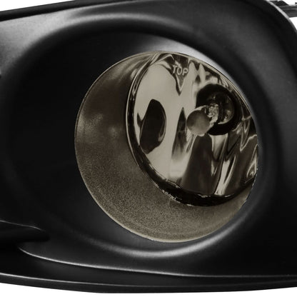 2011-2013 Scion TC Fog Lights with Switch & Bezel - H11 Bulb Smoke