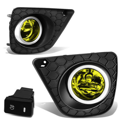 2013-2015 Honda Accord Coupe Fog Lights with Switch & Bezel H11