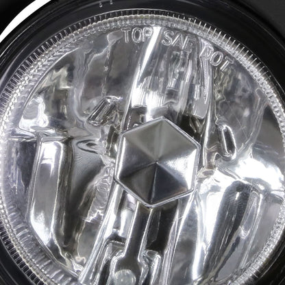 2003-2005 Honda Pilot Chrome Clear Fog Lights with Bezel H11