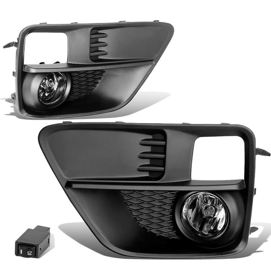 2015-2017 Subaru WRX STI Fog Lights with Switch & Bezel - Chrome