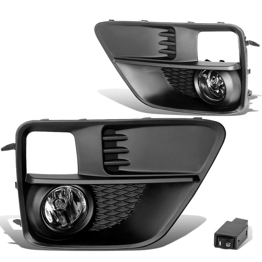 2015-2017 Subaru WRX STI Fog Lights with Switch & Bezel - Chrome