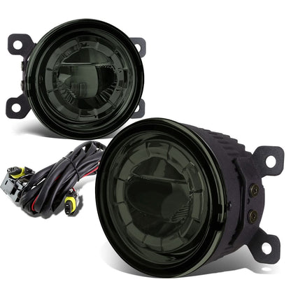05-16 Multiple Models 3.5" Round LED Projector Fog Lights - Smoke