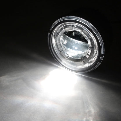 05-16 Multiple Models 3.5" Round LED Projector Fog Lights - Smoke