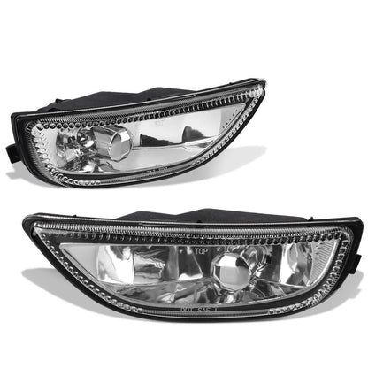01-02 Toyota Corolla H11 Chrome Clear Fog Lights
