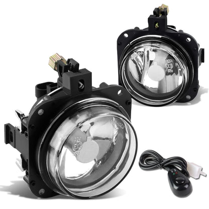 02-08 Mitsubishi Eclipse/Galant Fog Lights with Switch Chrome/Clear