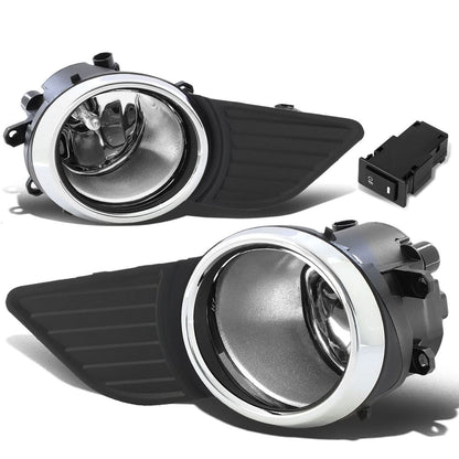 2011-2017 Toyota Sienna Fog Lights with Switch Chrome Bezel H11
