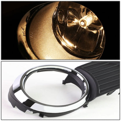 2011-2017 Toyota Sienna Fog Lights with Switch Chrome Bezel Smoke