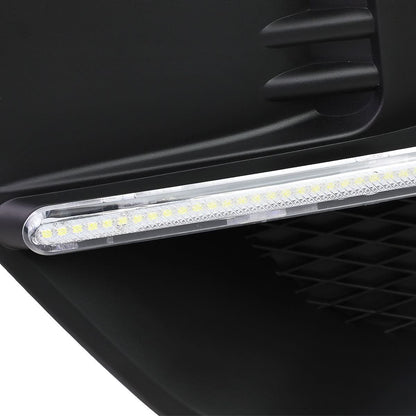 2015-2017 Subaru WRX STI LED Fog Lights with Bezel Chrome Clear