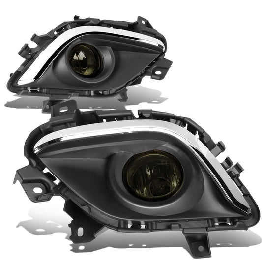 2014-2016 Mazda 6 Fog Lights with Switch & Chrome Trim - Smoke