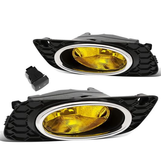 2012 Honda Civic 4-Door Fog Lights with Chrome Bezel & Switch H11
