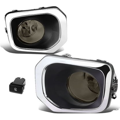 2016-2017 Toyota Tacoma Fog Lights with Switch & Bezel - Smoke